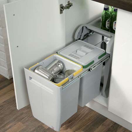 blum inbult pull out dustbin fittings installed by us in gurgaon and delhi