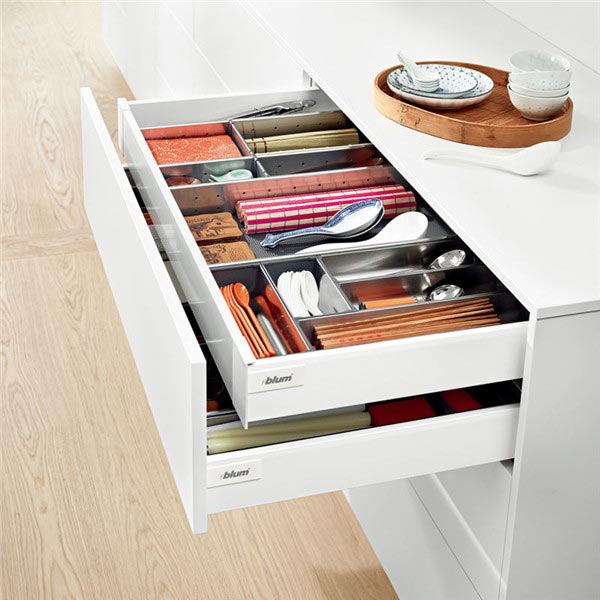 internal modular kitchen drawers system by blum and hafele, premium kitchen fittings and accessories
