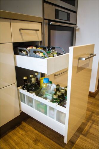 blum internal drawers system intivo installed by design Indian kitchen company in gurgaon & delhi