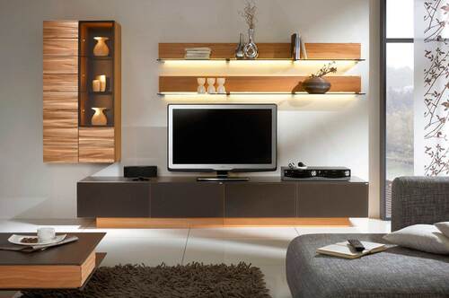 aesthetically planned tv units with multiple storage option in gurgaon